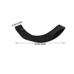2Pcs Black Inner Tube Replacement for Bike Tire with Enhanced Safety and Comfort