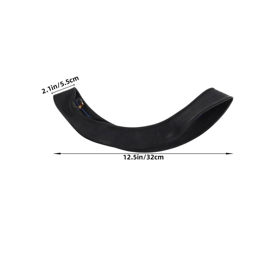 2Pcs Black Inner Tube Replacement for Bike Tire with Enhanced Safety and Comfort