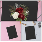 A4 Size Black Cardstock Paper Ideal for Drawing and Crafting 40Sheets