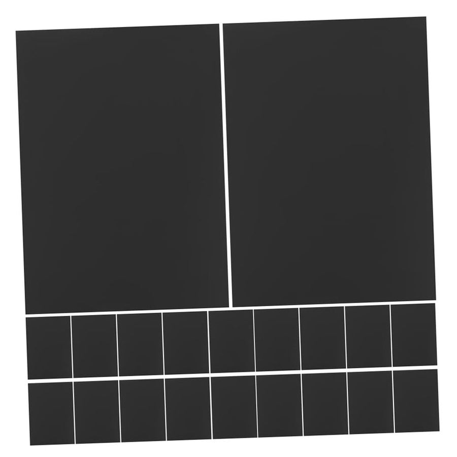 A4 Size Black Cardstock Paper Ideal for Drawing and Crafting 40Sheets