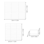 White Freezer Shelf Dividers, Adjustable, Large Capacity, Stainless Steel ABS, Home Use