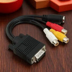 Signal Converter Cable with Pure Copper and PVC Jacket