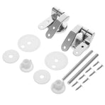 Toilet Seat Fixing Fitting Kit Plated Silver Zinc Alloy Durable 1Set