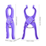 Crochet Safety Eye Tool in Purple for Efficient and Safe Crafting