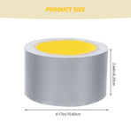 Multi-Function Waterproof Grey Decorative Tape for Household and Industrial Use