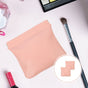 2Pcs Pink Lipstick Case Makeup Bag Small Cosmetic Pouch for Purse Essentials