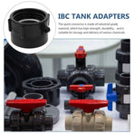 Black Ibc Tote Valve Adapter Plastic for Water Purifier and Hose
