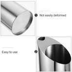 Polished Stainless Steel Pitcher Silver 1Set Beverage Mixing for Kitchen