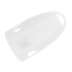 Hanging Water Bottle White Plastic Automatic Feeder for Pets 1Pc