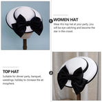 Retro White French Hat for Party Use Chic and Beautiful Accessory