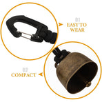 Emergency Bear Bell Durable Multi-Color Iron for Outdoor Activities