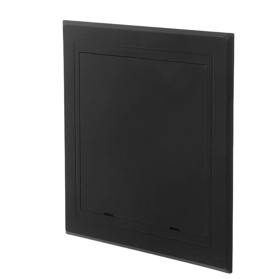 Black Plastic Drywall Access Door Panel for Plumbing Wall Hole Cover with Seamless Design