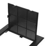 Black Plastic Drywall Access Door Panel for Plumbing Wall Hole Cover with Seamless Design