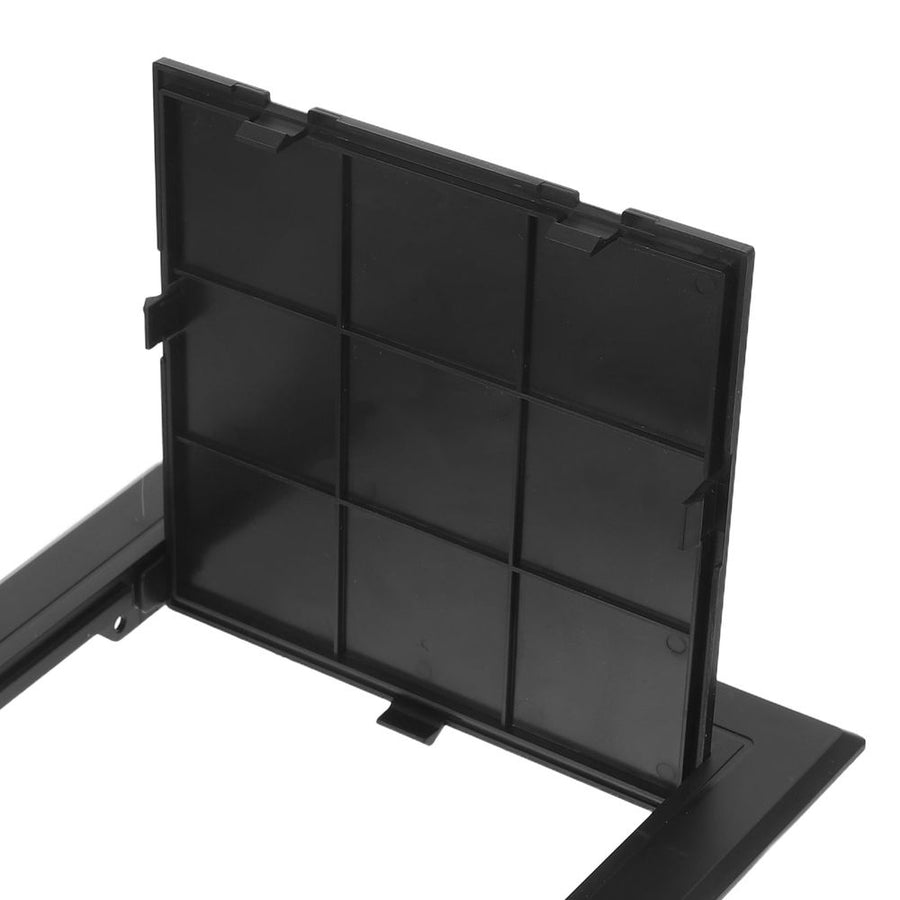 Black Plastic Drywall Access Door Panel for Plumbing Wall Hole Cover with Seamless Design