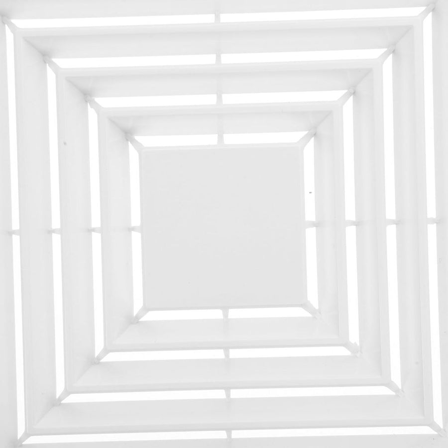 Ceiling Exhaust Fan Cover ABS White for Home Enhanced Ventilation