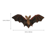 2pcs Realistic Bat Models Plastic Bats Party Supplies