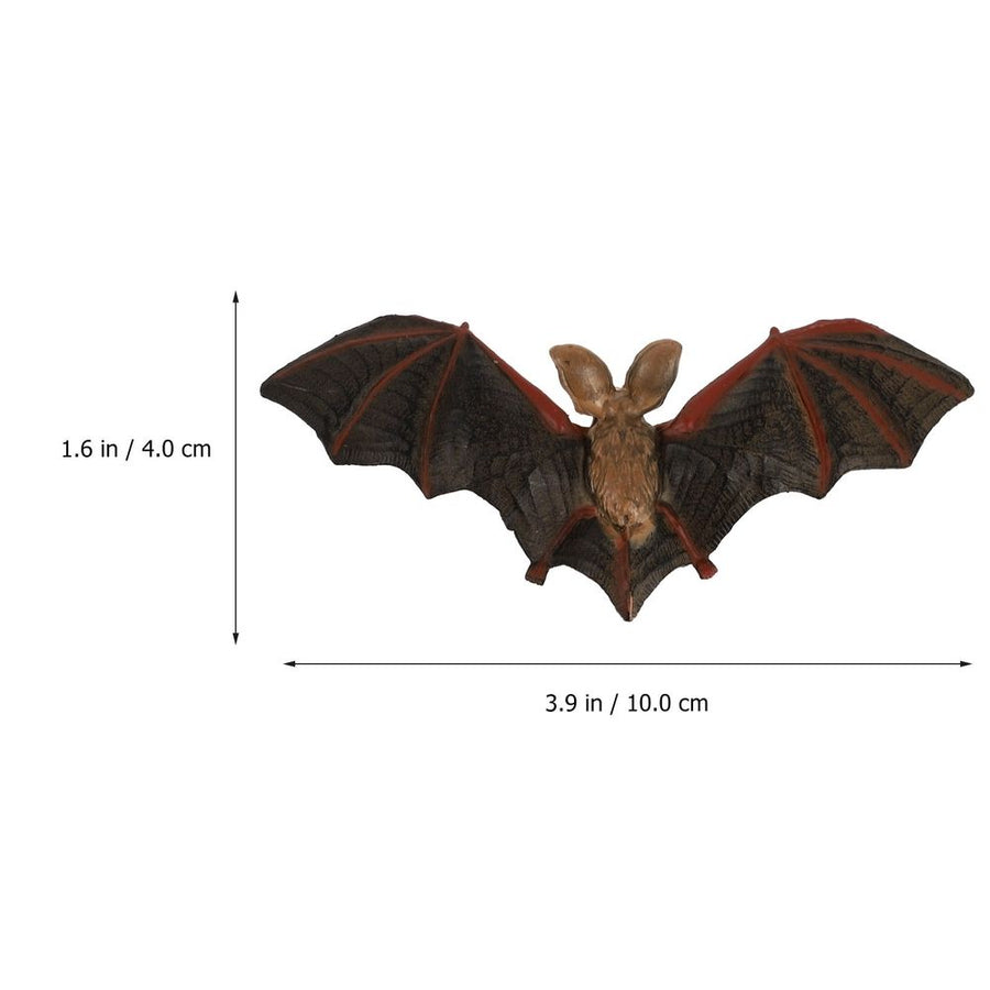 2pcs Realistic Bat Models Plastic Bats Party Supplies