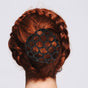 10pcs Ponytail Headdress Woven Design Cloth For Women Workplace Use