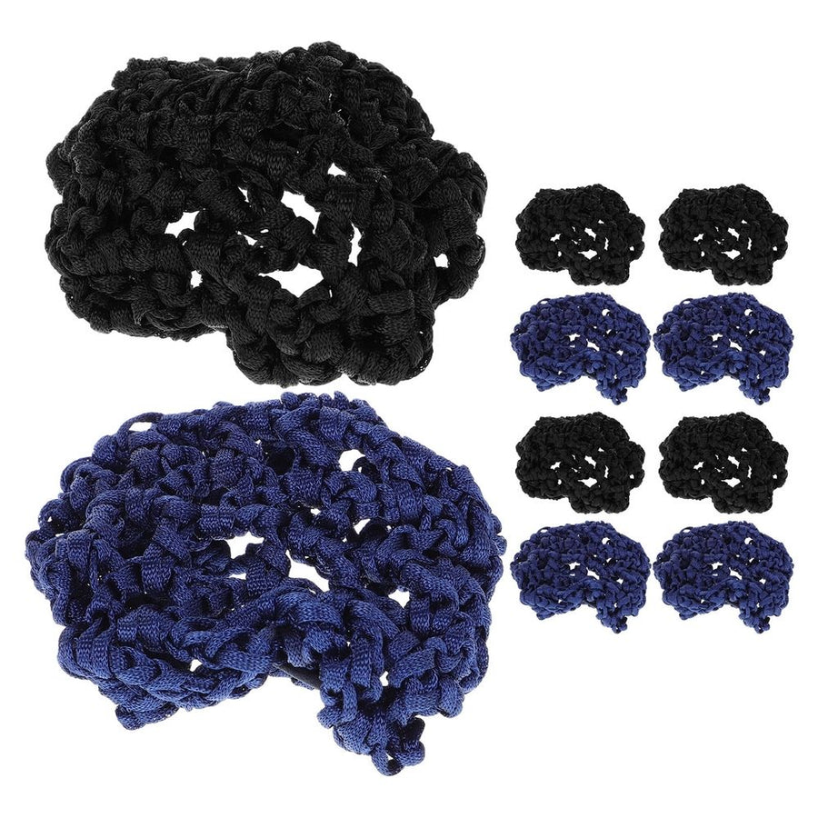 10pcs Ponytail Headdress Woven Design Cloth For Women Workplace Use