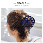 10pcs Ponytail Headdress Woven Design Cloth For Women Workplace Use