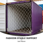 Heavy Duty Cargo Net for Pickup Truck Bed White Mesh Bungee Net for Secure Trailer and Suv Storage