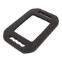 Black Mirror with Foam Backing for Home Wall Mount Lightweight and Unbreakable Design