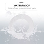 Decorative Covers Waterproof Dust-Proof White Plastic for Air Conditioner 10Pcs