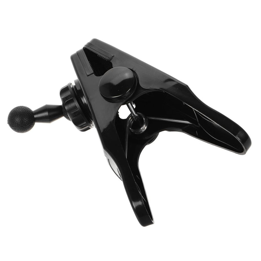 Adjustable Black Plastic Car Fan Clip Clamp for Easy Installation and Enhanced Airflow Control Accessory