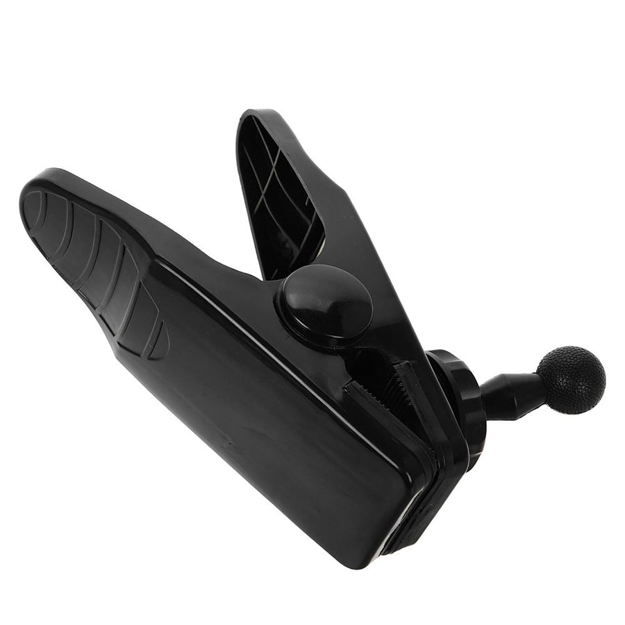Adjustable Black Plastic Car Fan Clip Clamp for Easy Installation and Enhanced Airflow Control Accessory