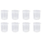4X 500Ml gradient beaker transparent
