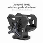 2X professional saddle clamp adapter tripod bracket sunshade clamp outdoor bracket can adapt to 3/8-inch thread