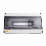 HT series junction box 18WAY IP65 waterproof distribution box outdoor ABS electrical with circuit breaker locking plate
