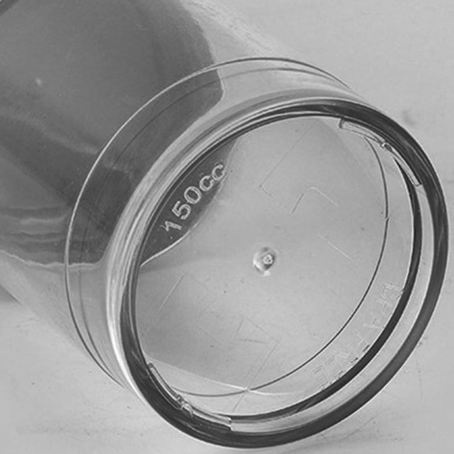3X Stackable Snack Containers for Kids and Adult, 4 Stackable Snack Cups for School and Travel Transparent Black