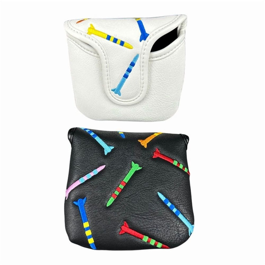 Putter Head Cover with Magnetic Closure, Black - 1 Pack