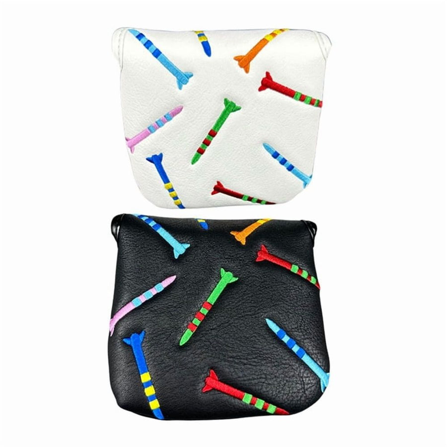 Putter Head Cover with Magnetic Closure, Black - 1 Pack