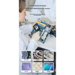Portable Pocket Digital Electronic Microscope AF Lens 500X Magnification 3Inch Screen Autofocus Handheld Magnifiers