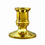 90PCS Gold Pillar Candle Base Taper Candle Holder Candlestick Christmas Decor