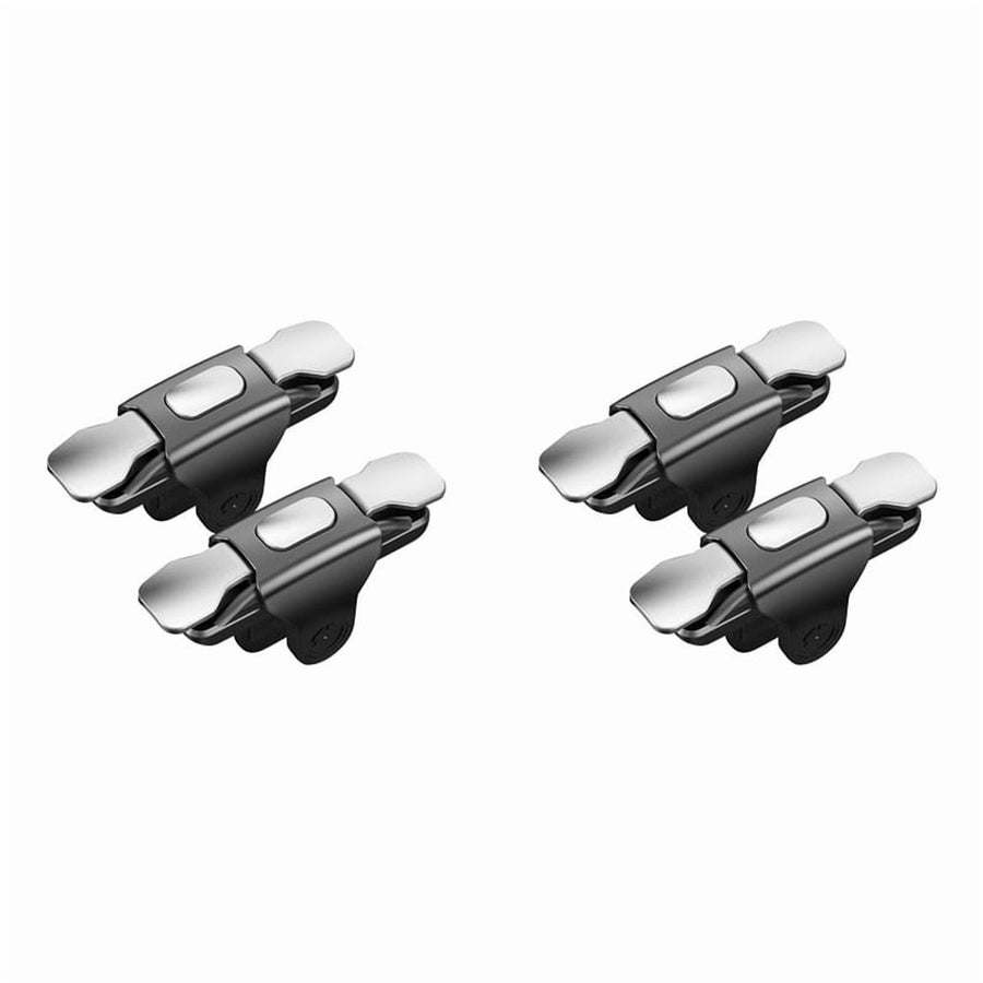 4X Mobile Game Trigger for Phone Gaming 4 Finger Trigger L1 R1 Aim Keys Game Controller Sensitive Phone Game Trigger