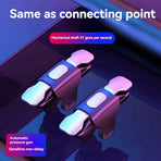4X Mobile Game Trigger for Phone Gaming 4 Finger Trigger L1 R1 Aim Keys Game Controller Sensitive Phone Game Trigger