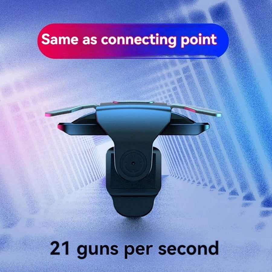 4X Mobile Game Trigger for Phone Gaming 4 Finger Trigger L1 R1 Aim Keys Game Controller Sensitive Phone Game Trigger