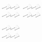 12Pcs Skateboard Hanger, Skateboard Wall Mount Wall Hanger Rack Storage Display Holder for Skateboards Deck Display