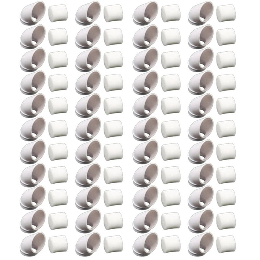 80X Hydroponic Vertical Tower Container DIY Hydroponic Planting Cup Flower Container Plant Growth Pot Cup