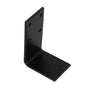 Black Steel Chair Backrest Bracket Ergonomic Lumbar Support for Office Chairs