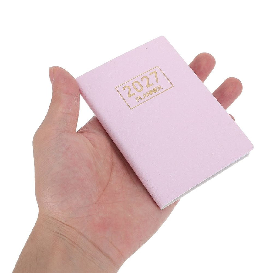 2027 Daily Agenda Notebook with Ink-Resistant Pages for Office and Personal Use