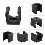 Pool Cue Clamp, Set of 12 Plastic Billiard Single Stand Mini Rod Storage Accessories