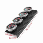 Motorcycle Carburetor Synchronizer Vacuum Gauges Tool Vacuum Gauge Balancer for // Black