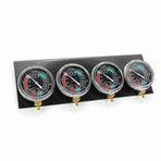 Motorcycle Carburetor Synchronizer Vacuum Gauges Tool Vacuum Gauge Balancer for // Black
