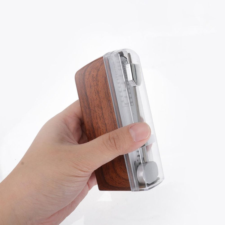 Wooden Metronome for Musicians - Precision Tempo Keeper with Elegant Wood Finish for Guitar, Piano, and Instrument Practice