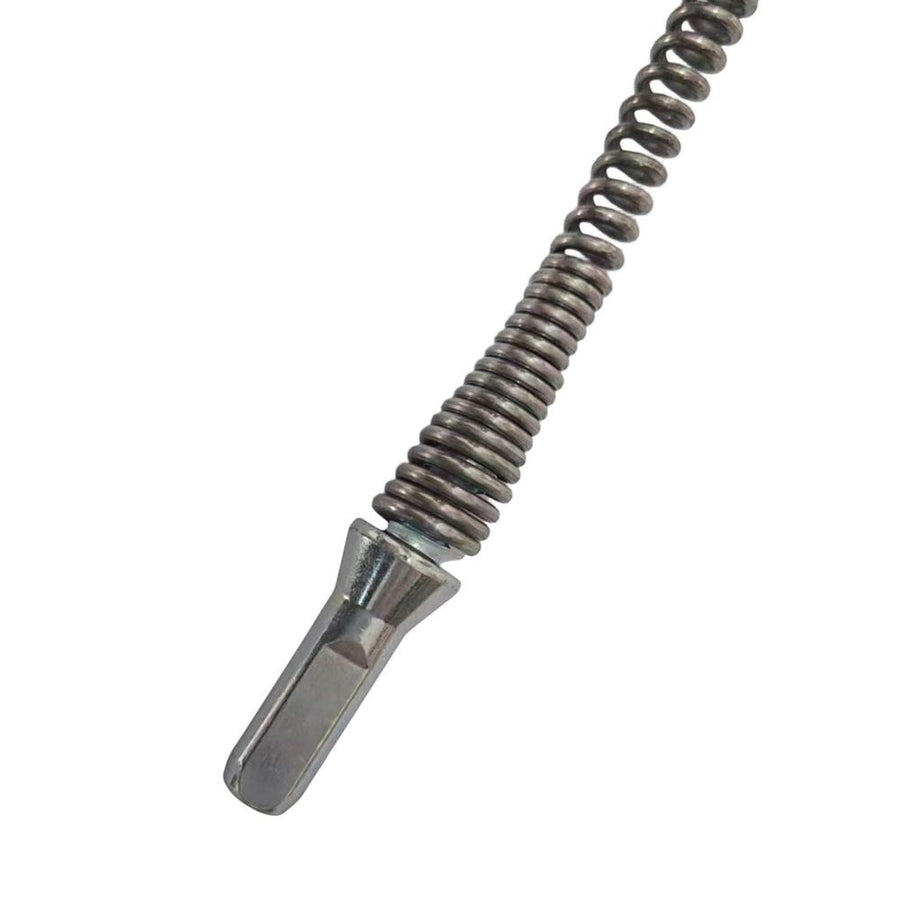 Toilet Unclogger Tool | Drain Snake & Pipe Unblocking Machine for Kitchen Sink, Bathroom & Shower Drains | 65 Manganese Steel Spring Clears Hair & Debris Clogs | Home Plumbing Repair Device