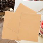 Portable Lightweight Paper Envelopes for Small Items and Stamps Storage 50Pcs